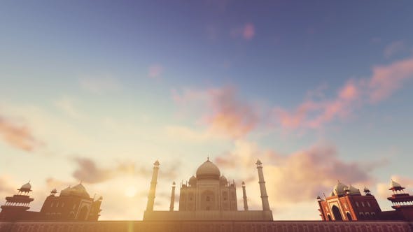 Taj Mahal, Agra, India Timelapse - Videohive 19476822 Download