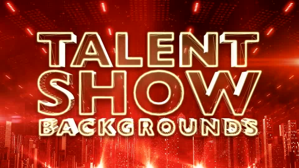 Talent Show Backgrounds Videohive 15259771 Motion Graphics Image 10
