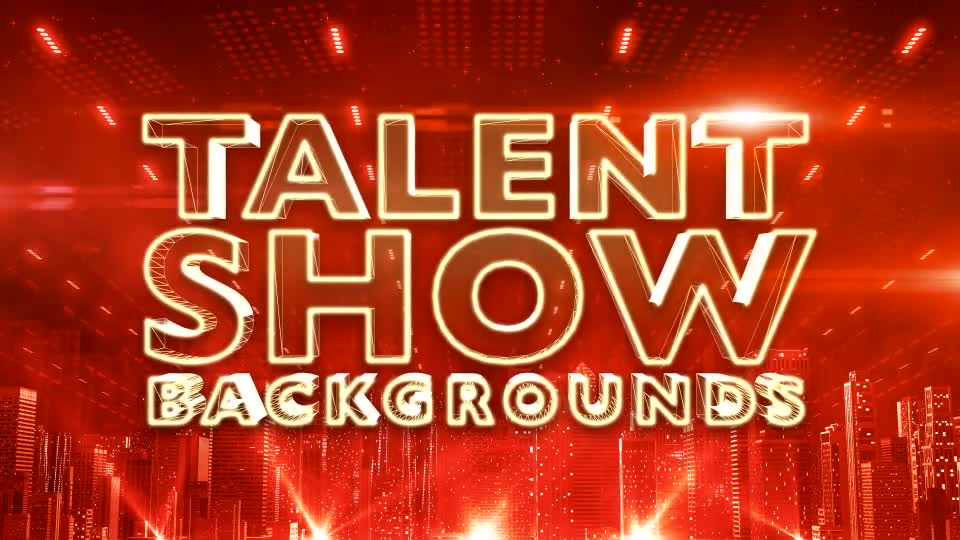 Talent Show Backgrounds Videohive 15259771 Motion Graphics Image 9