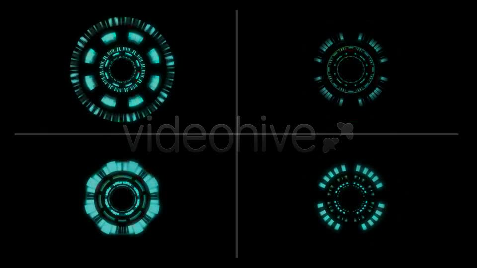 Tech Circle Elements Pack 01 Videohive 21071279 Motion Graphics Image 1