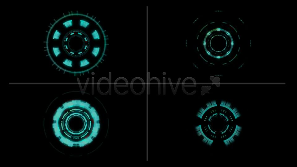 Tech Circle Elements Pack 01 Videohive 21071279 Motion Graphics Image 2