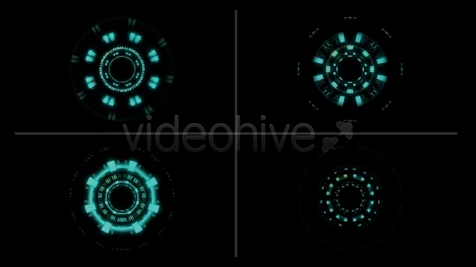 Tech Circle Elements Pack 01 Videohive 21071279 Motion Graphics Image 3