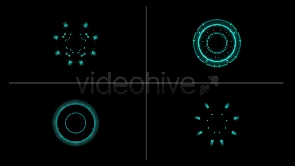 Tech Circle Elements Pack 01 Videohive 21071279 Motion Graphics Image 4