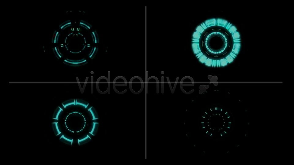 Tech Circle Elements Pack 01 Videohive 21071279 Motion Graphics Image 5