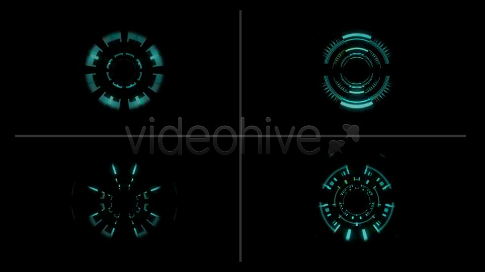 Tech Circle Elements Pack 01 Videohive 21071279 Motion Graphics Image 7