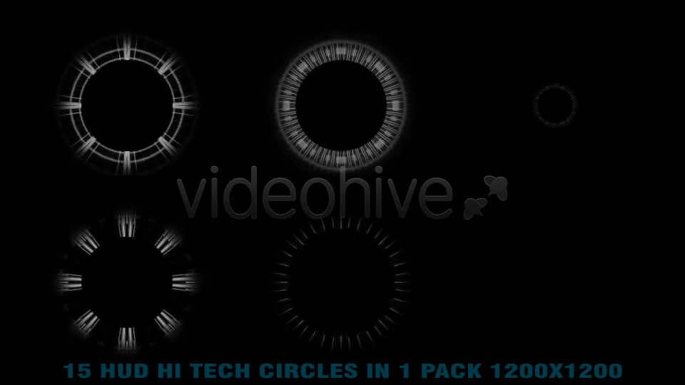 Tech Circles Pack 01 Videohive 20119191 Motion Graphics Image 2