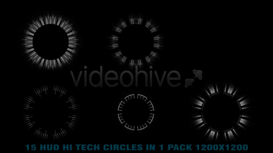 Tech Circles Pack 01 Videohive 20119191 Motion Graphics Image 5