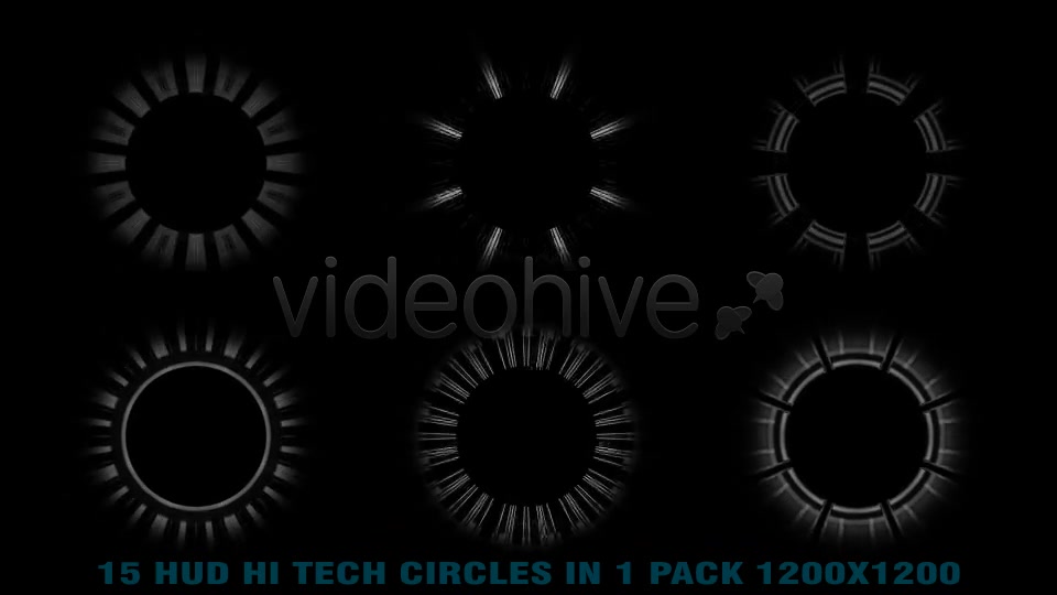 Tech Circles Pack 01 Videohive 20119191 Motion Graphics Image 6