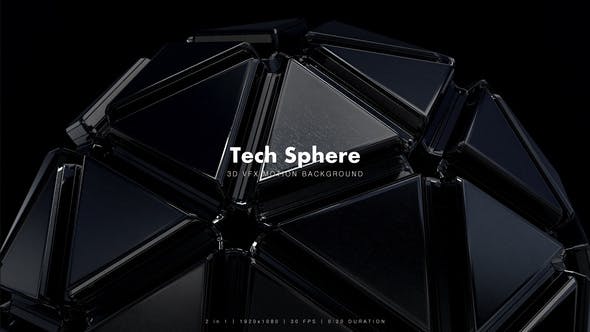 Tech Sphere Black - 22435941 Videohive Download