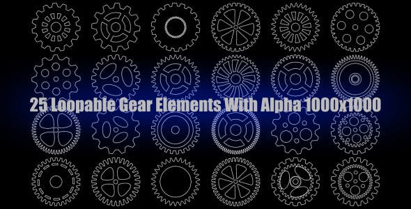 Techno Gear Elements Vol.1 - Download Videohive 3753842
