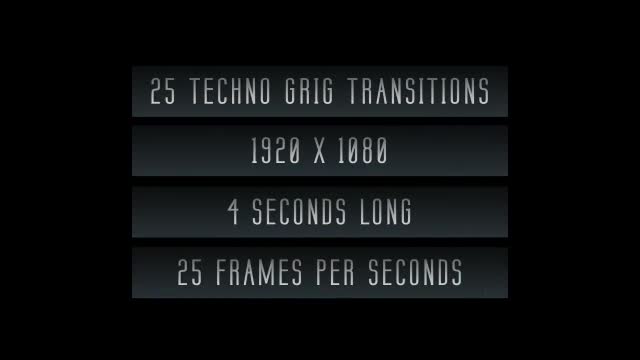 Techno Grid Transitions Videohive 5692545 Motion Graphics Image 1