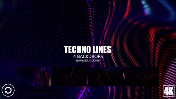 Techno Lines - Download 23200771 Videohive