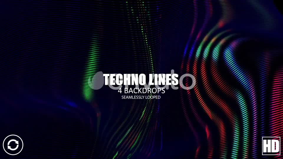 Techno Lines Videohive 23205195 Motion Graphics Image 1