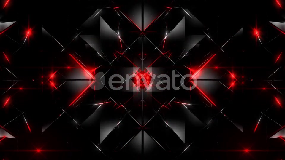 Techno Red Kaleidoscope Videohive 24454606 Motion Graphics Image 3