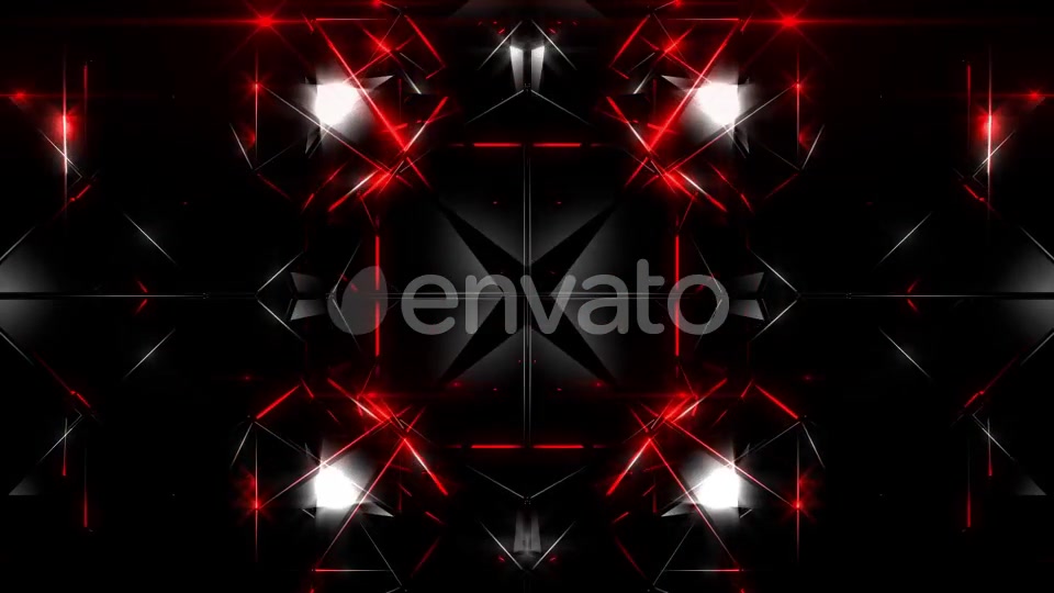 Techno Red Kaleidoscope Videohive 24454606 Motion Graphics Image 9