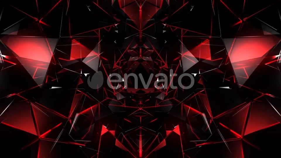 Techno Tunnel Red Videohive 22636733 Motion Graphics Image 3