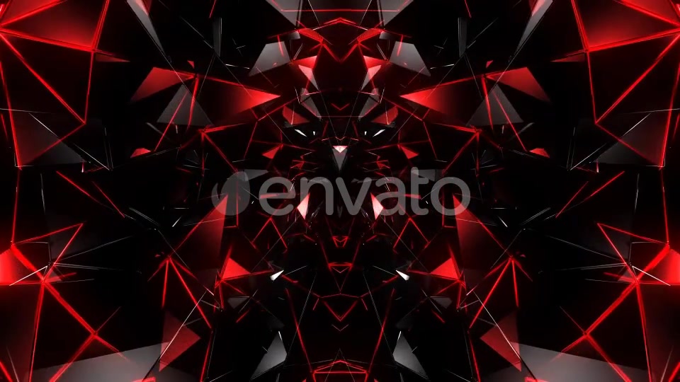 Techno Tunnel Red Videohive 22636733 Motion Graphics Image 5