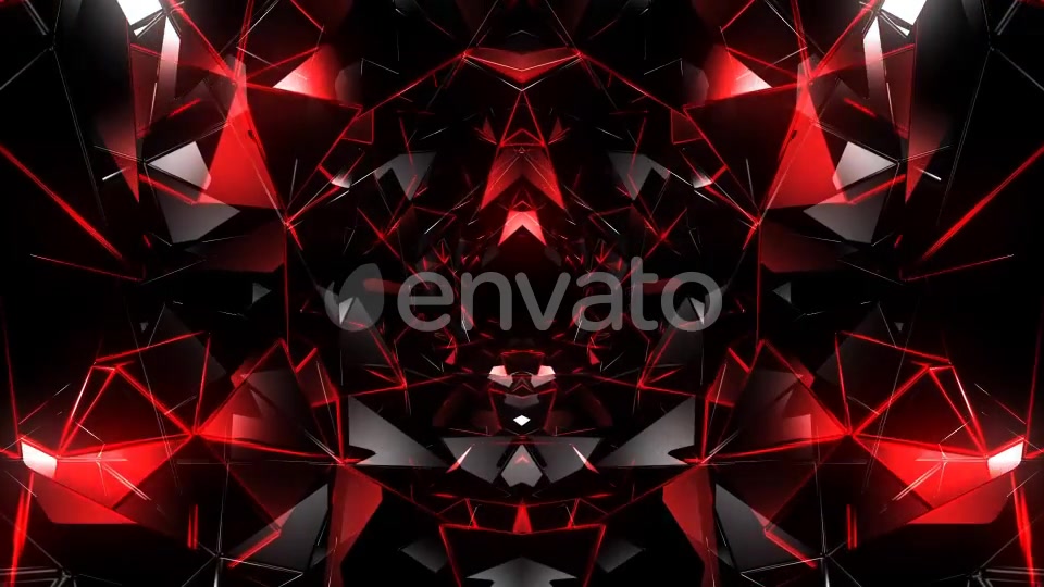Techno Tunnel Red Videohive 22636733 Motion Graphics Image 6
