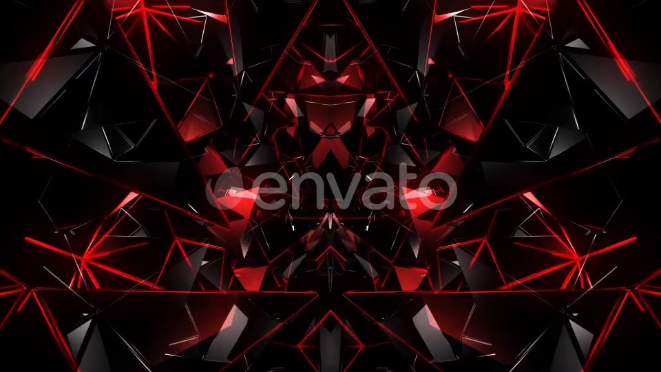 Techno Tunnel Red Videohive 22636733 Motion Graphics Image 7