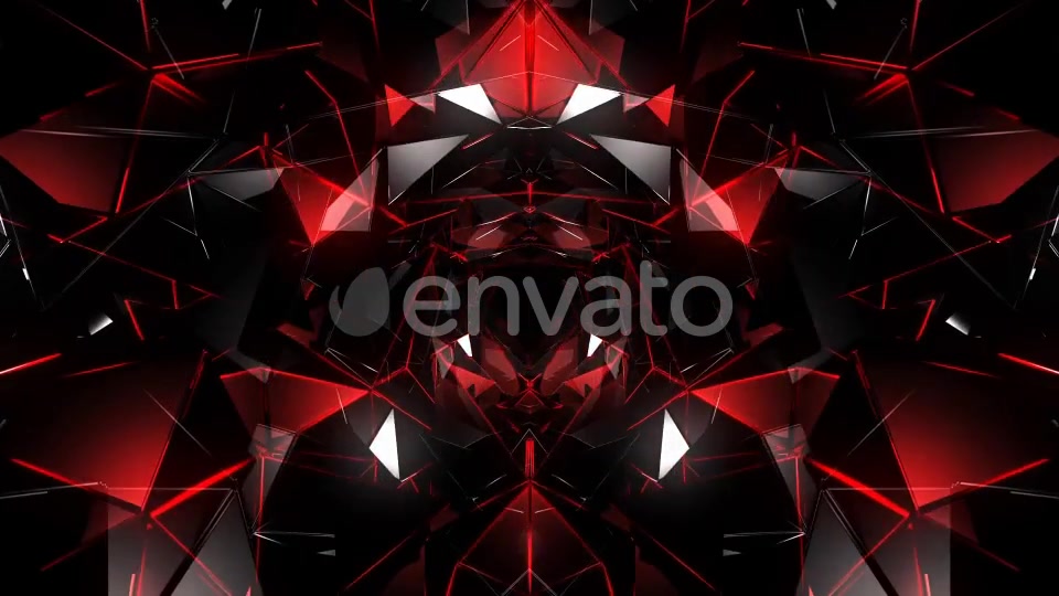 Techno Tunnel Red Videohive 22636733 Motion Graphics Image 8