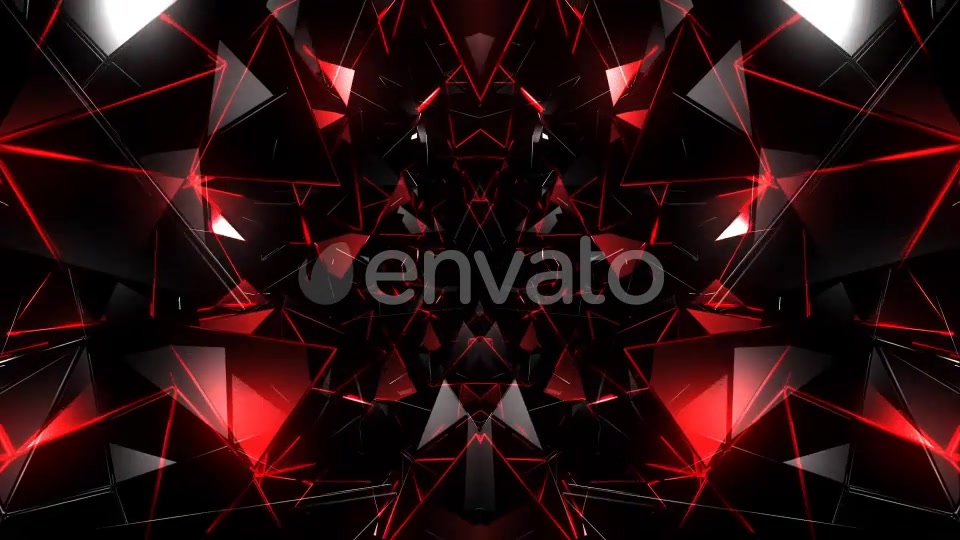 Techno Tunnel Red Videohive 22636733 Motion Graphics Image 9