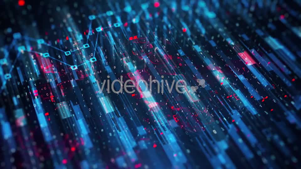 Technological Blue Looped Background HD Videohive 20805775 Motion Graphics Image 1