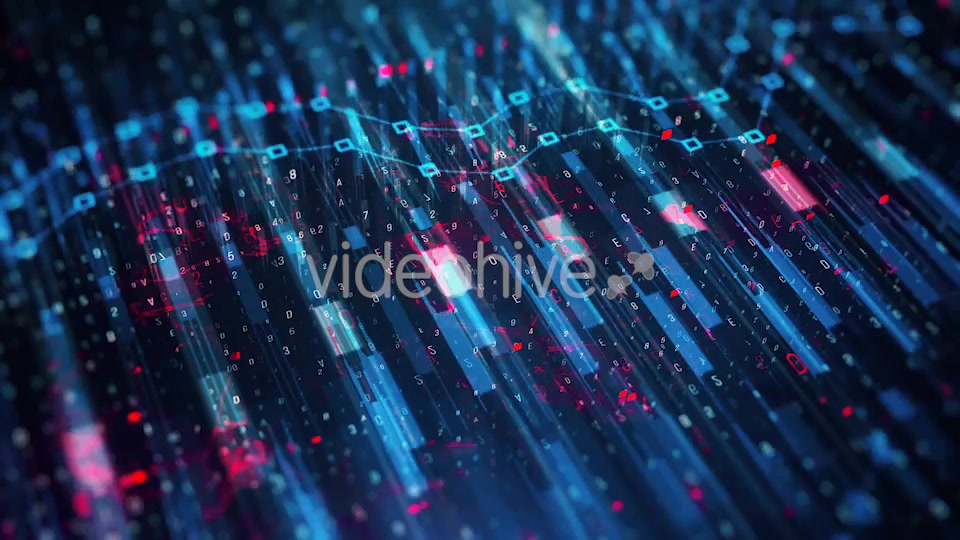 Technological Blue Looped Background HD Videohive 20805775 Motion Graphics Image 3