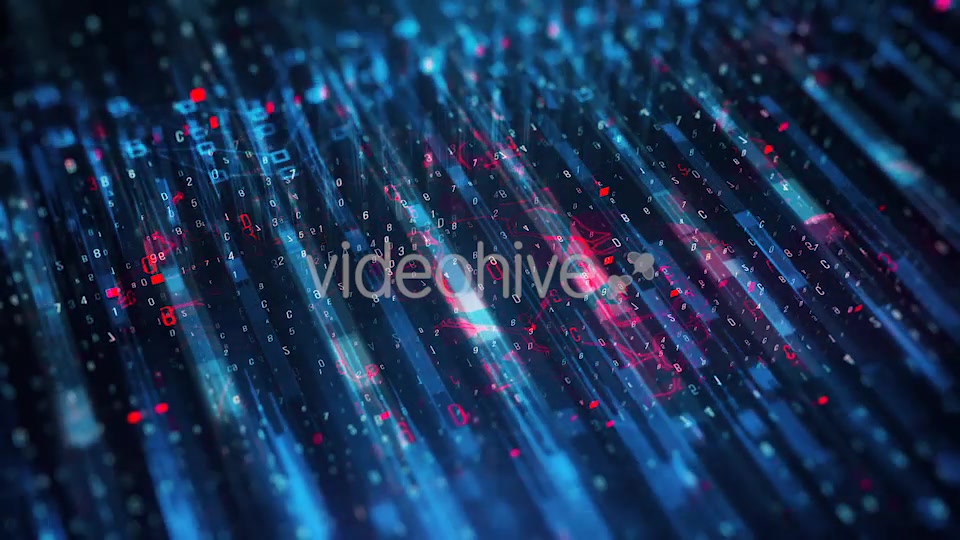 Technological Blue Looped Background HD Videohive 20805775 Motion Graphics Image 4