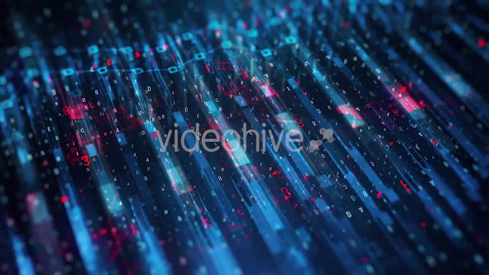 Technological Blue Looped Background HD Videohive 20805775 Motion Graphics Image 7