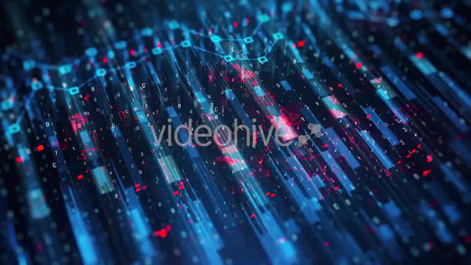 Technological Blue Looped Background HD Videohive 20805775 Motion Graphics Image 8