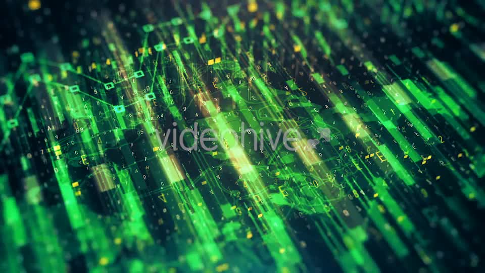 Technological Green Looped Background HD Videohive 20836691 Motion Graphics Image 1