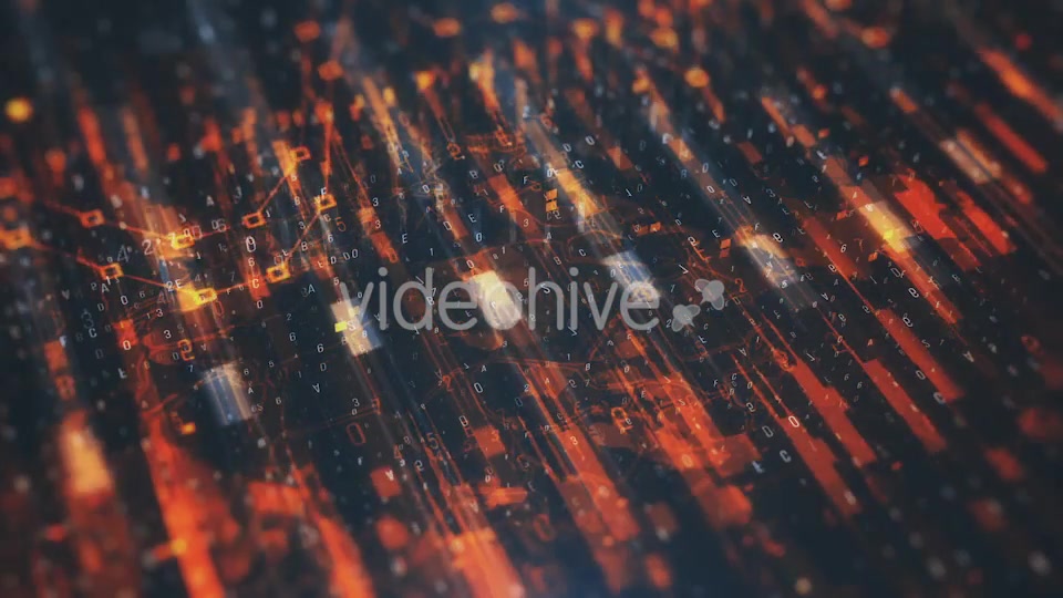Technological Orange Looped Background HD Videohive 20805721 Motion Graphics Image 5