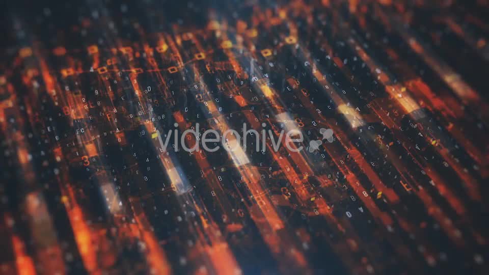 Technological Orange Looped Background HD Videohive 20805721 Motion Graphics Image 7