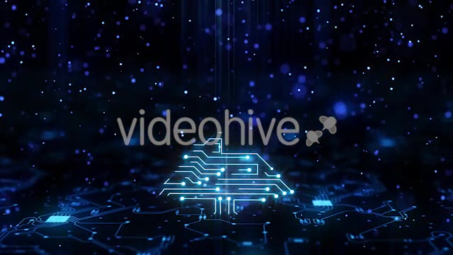 Technology Circuit Christmas Tree Videohive 21135924 Motion Graphics Image 2