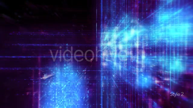 Technology Data Grid in Cyberspace Background Videohive 14828328 Motion Graphics Image 11