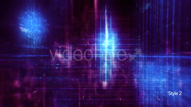 Technology Data Grid in Cyberspace Background Videohive 14828328 Motion Graphics Image 9