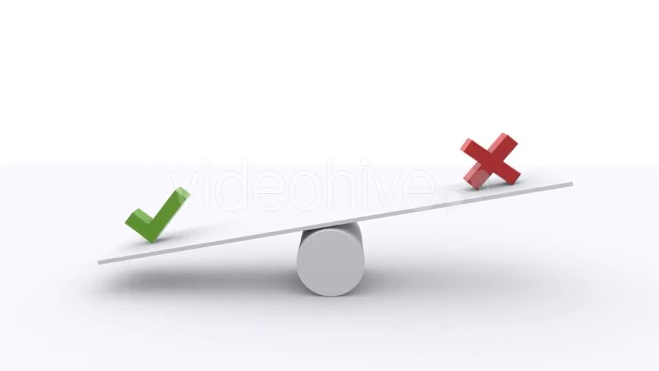 Teeter Making Decision Concept Videohive 18249189 Motion Graphics Image 1