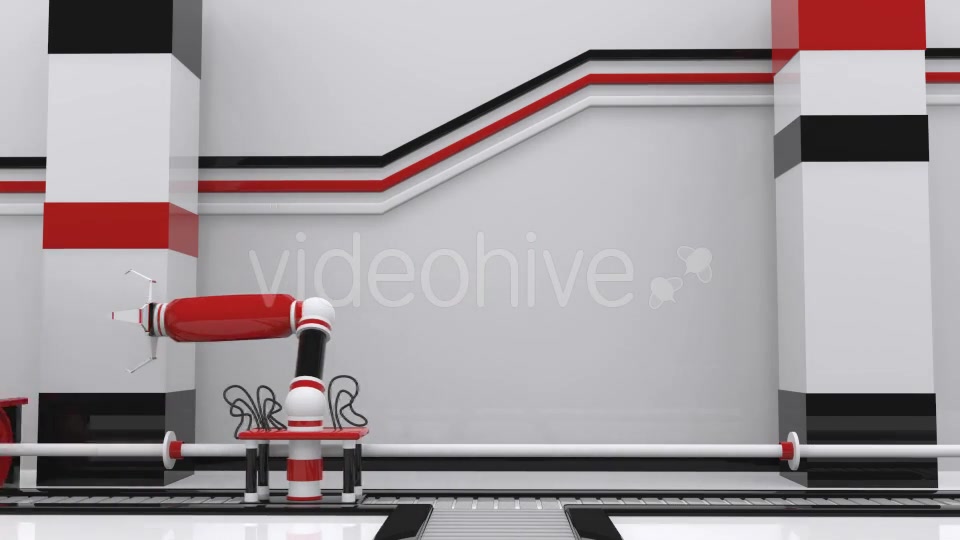 Television Robotic Hand Transition Videohive 18017411 Motion Graphics Image 6