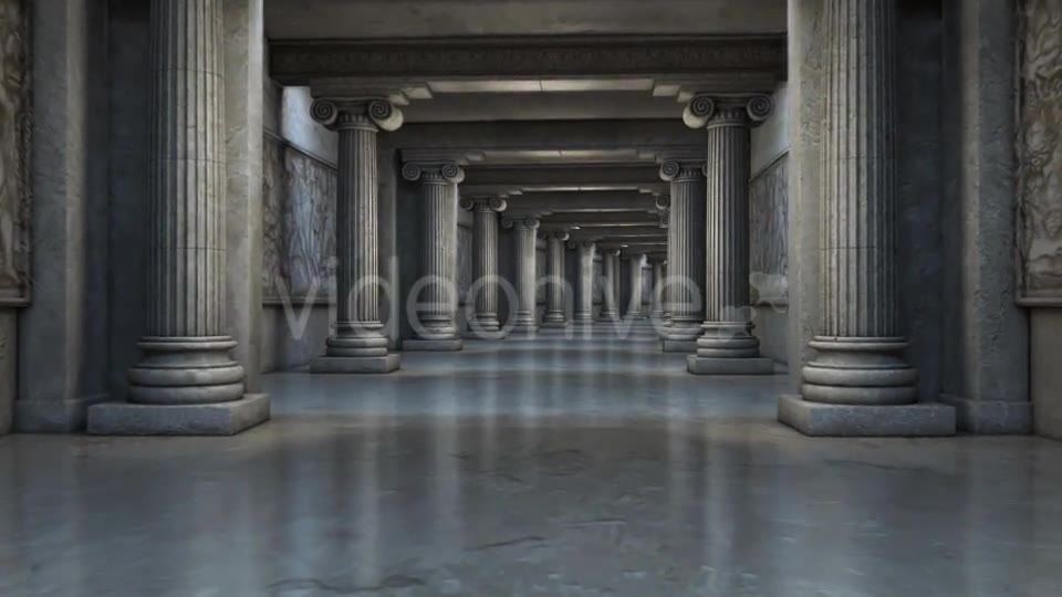 Temple Hall Infinite Walk v2 Videohive 11696787 Motion Graphics Image 2