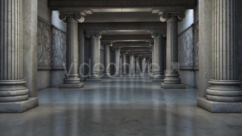 Temple Hall Infinite Walk v2 Videohive 11696787 Motion Graphics Image 3