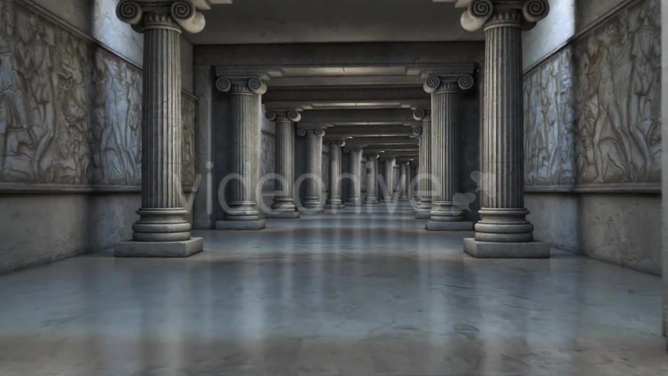 Temple Hall Infinite Walk v2 Videohive 11696787 Motion Graphics Image 4