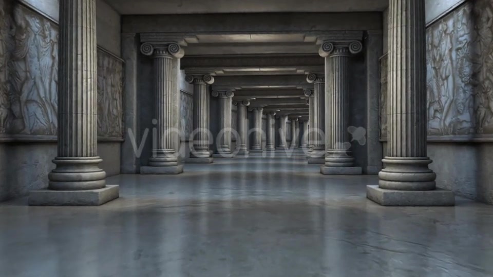 Temple Hall Infinite Walk v2 Videohive 11696787 Motion Graphics Image 5