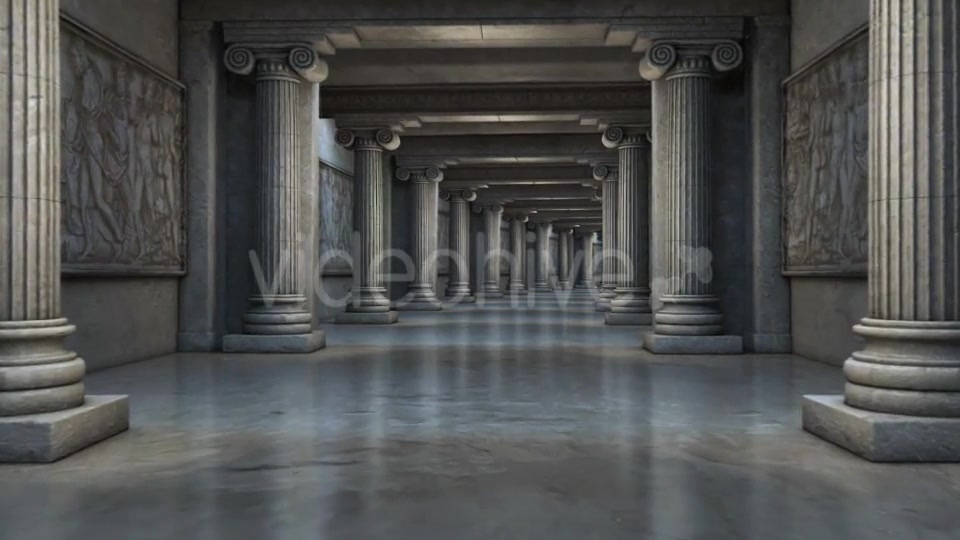 Temple Hall Infinite Walk v2 Videohive 11696787 Motion Graphics Image 6