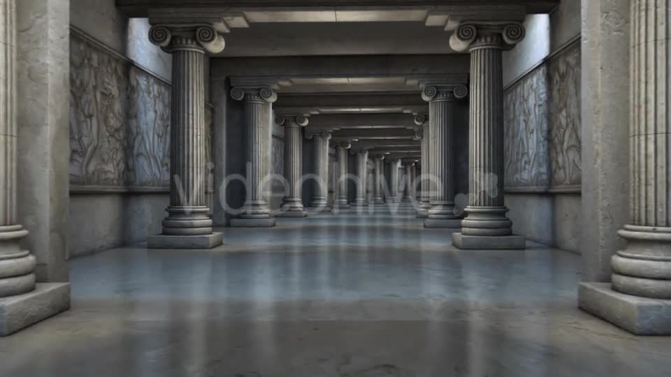 Temple Hall Infinite Walk v2 Videohive 11696787 Motion Graphics Image 9