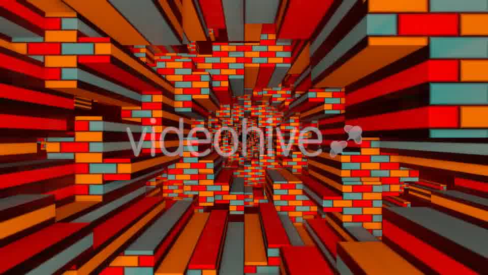 Tetris Tunnel Loop Videohive 20695832 Motion Graphics Image 10