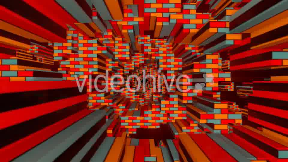 Tetris Tunnel Loop Videohive 20695832 Motion Graphics Image 12