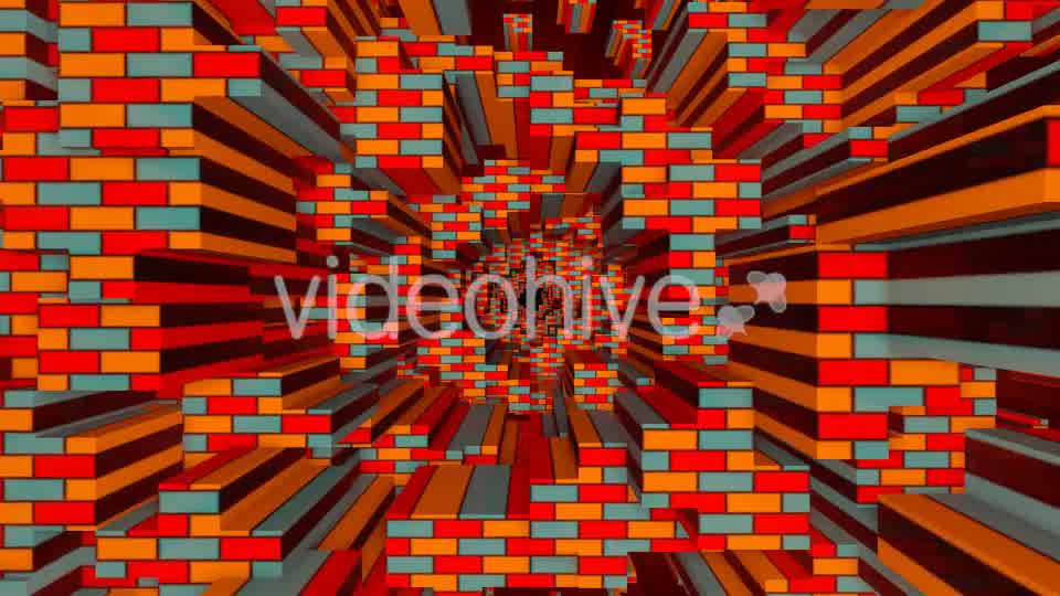 Tetris Tunnel Loop Videohive 20695832 Motion Graphics Image 9