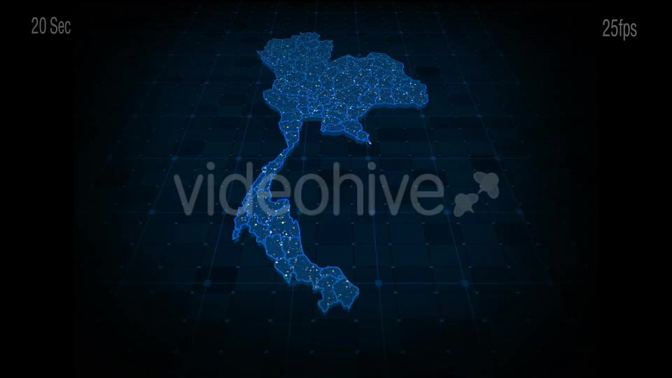 Thailand Map Videohive 20447046 Motion Graphics Image 4