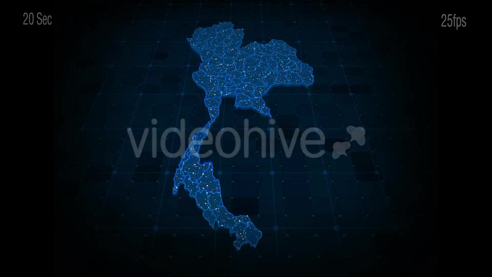 Thailand Map Videohive 20447046 Motion Graphics Image 7