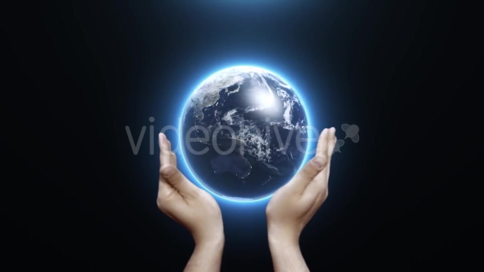 The Arms Hold a Spinning World Videohive 19865733 Motion Graphics Image 6